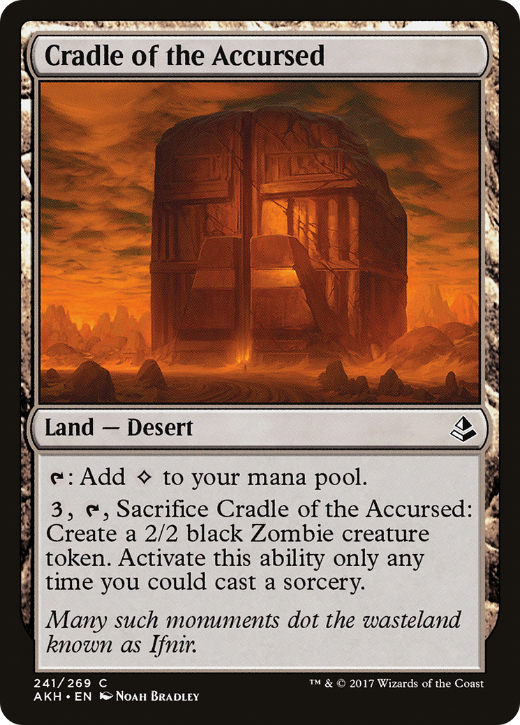 Cradle of the Accursed (AKH-241) (Foil)