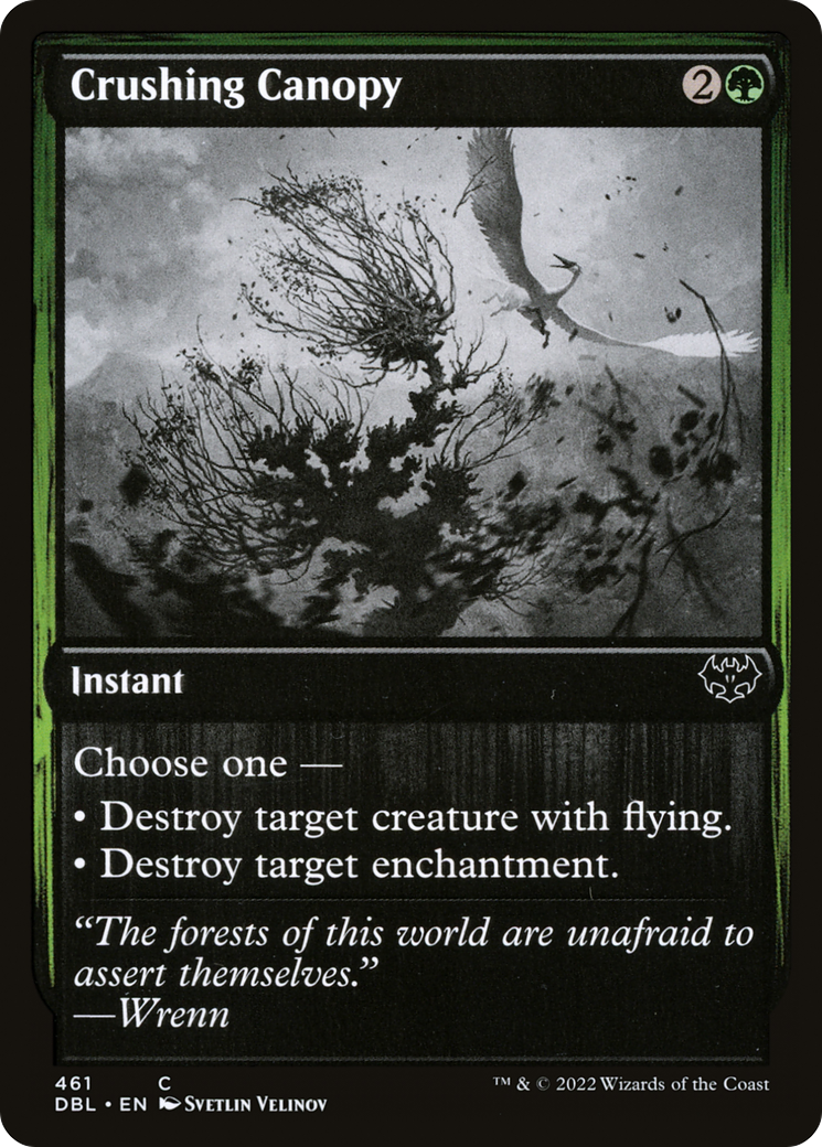 Crushing Canopy (DBL-461) (Foil)