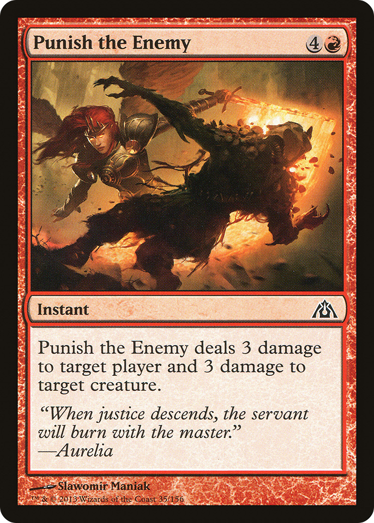 Punish the Enemy (DGM-035) (Foil)