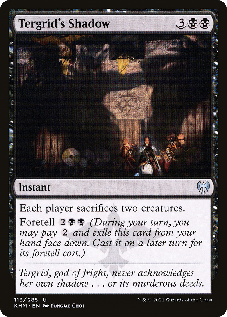 Tergrid's Shadow (KHM-113) (Foil)