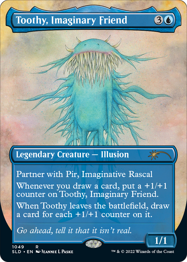 Toothy, Imaginary Friend (SLD-1049) (Borderless)