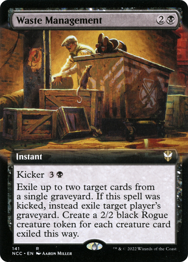 Waste Management (NCC-141) (Extended Art)