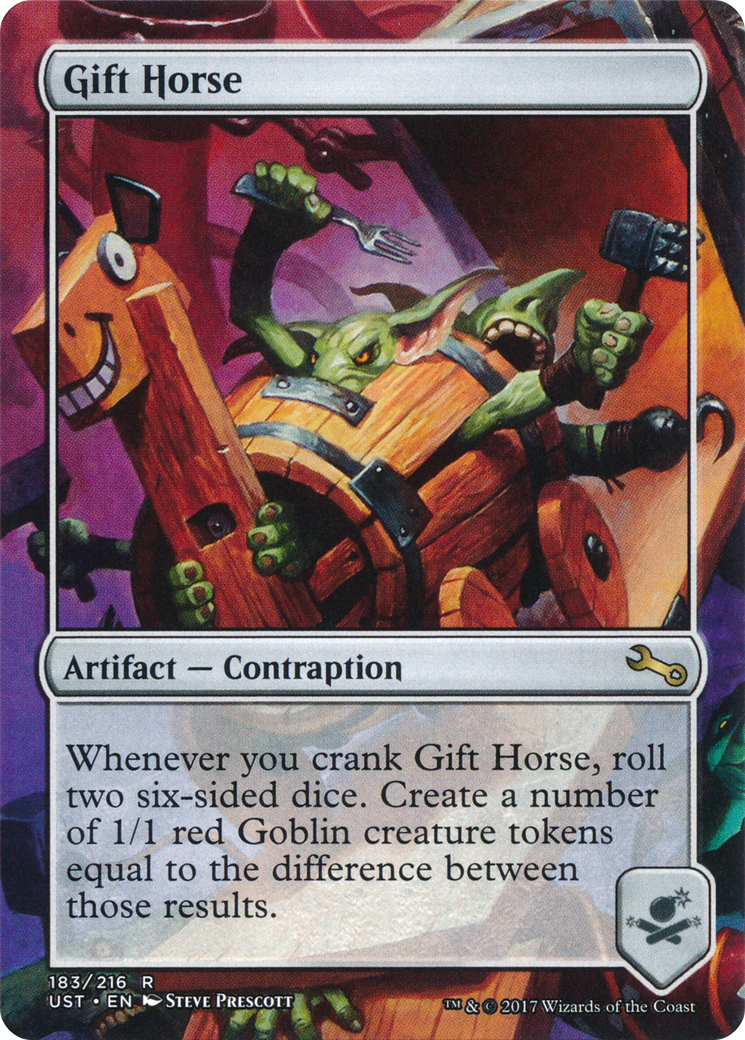 Gift Horse (UST-183) (Borderless) (Foil)