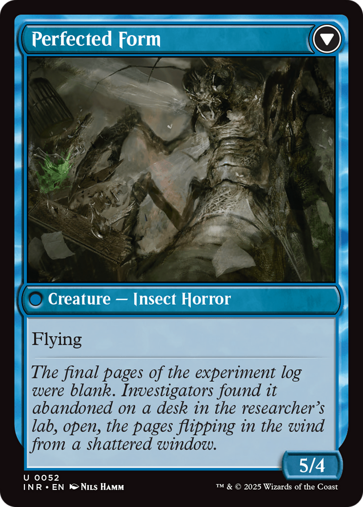 Aberrant Researcher // Perfected Form (INR-052) (Foil)