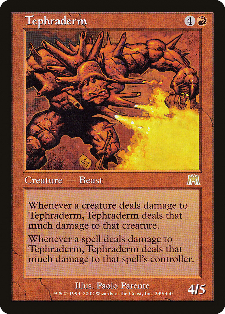 Tephraderm (ONS-239)