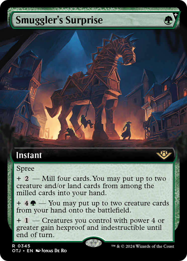 Smuggler's Surprise (OTJ-345) (Extended Art) (Foil)