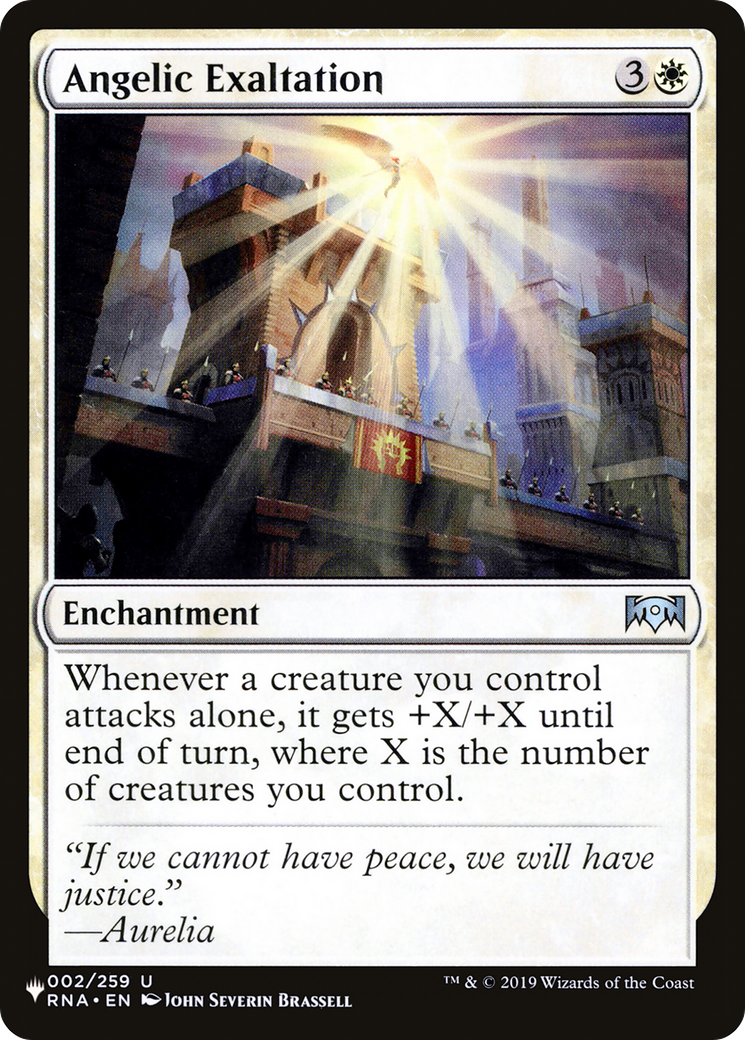 Angelic Exaltation (LIST-RNA-2)