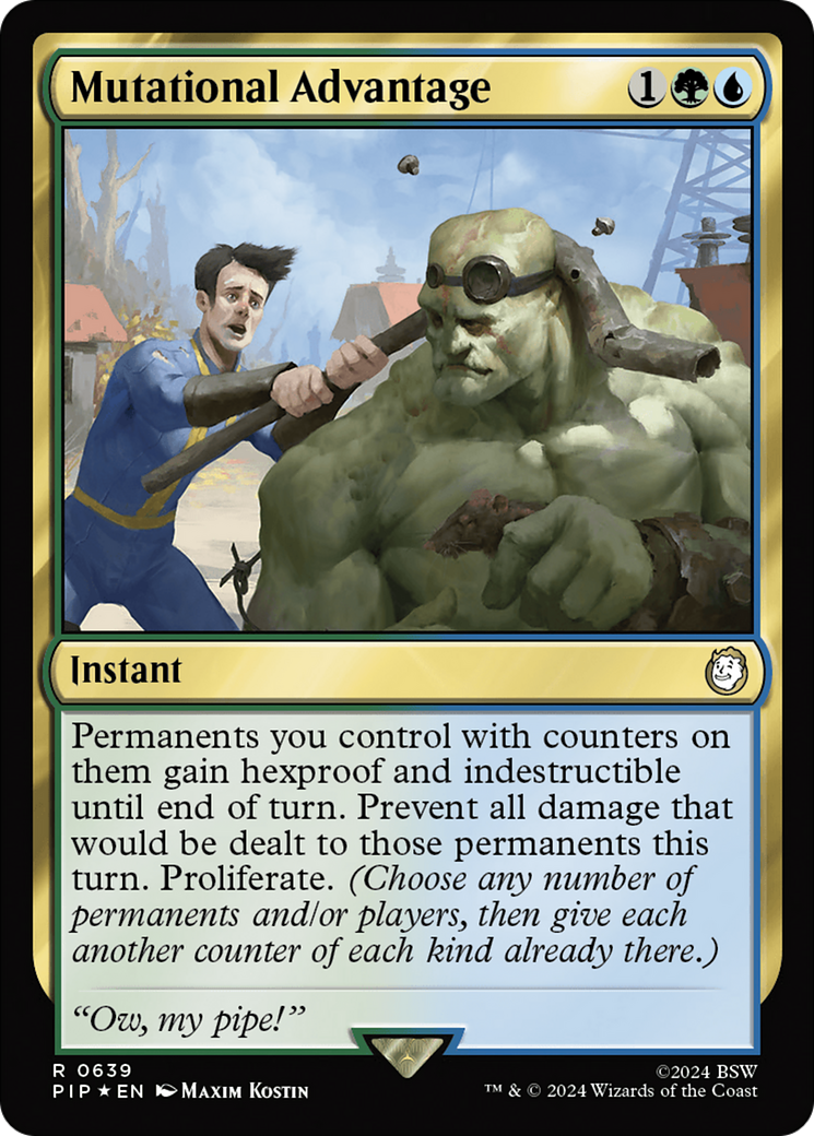 Mutational Advantage (PIP-639) (Surge Foil)