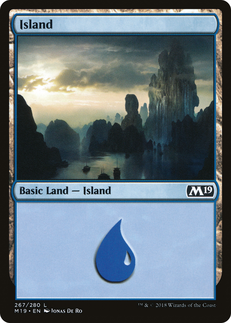 Island (M19-267) (Foil)