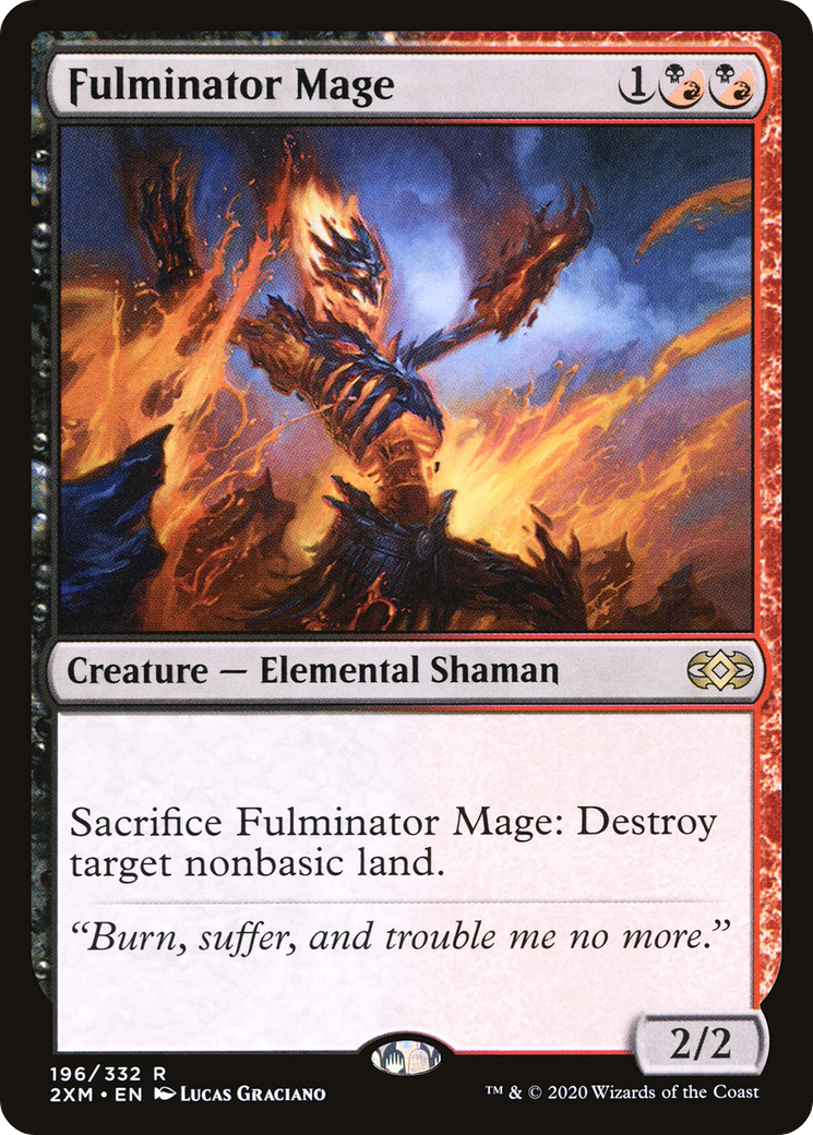 Fulminator Mage (2XM-196) (Foil)