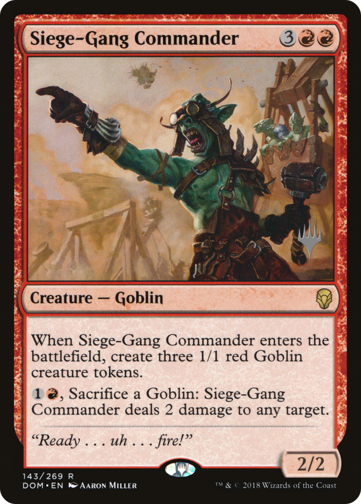Siege-Gang Commander (PPM20-143P)