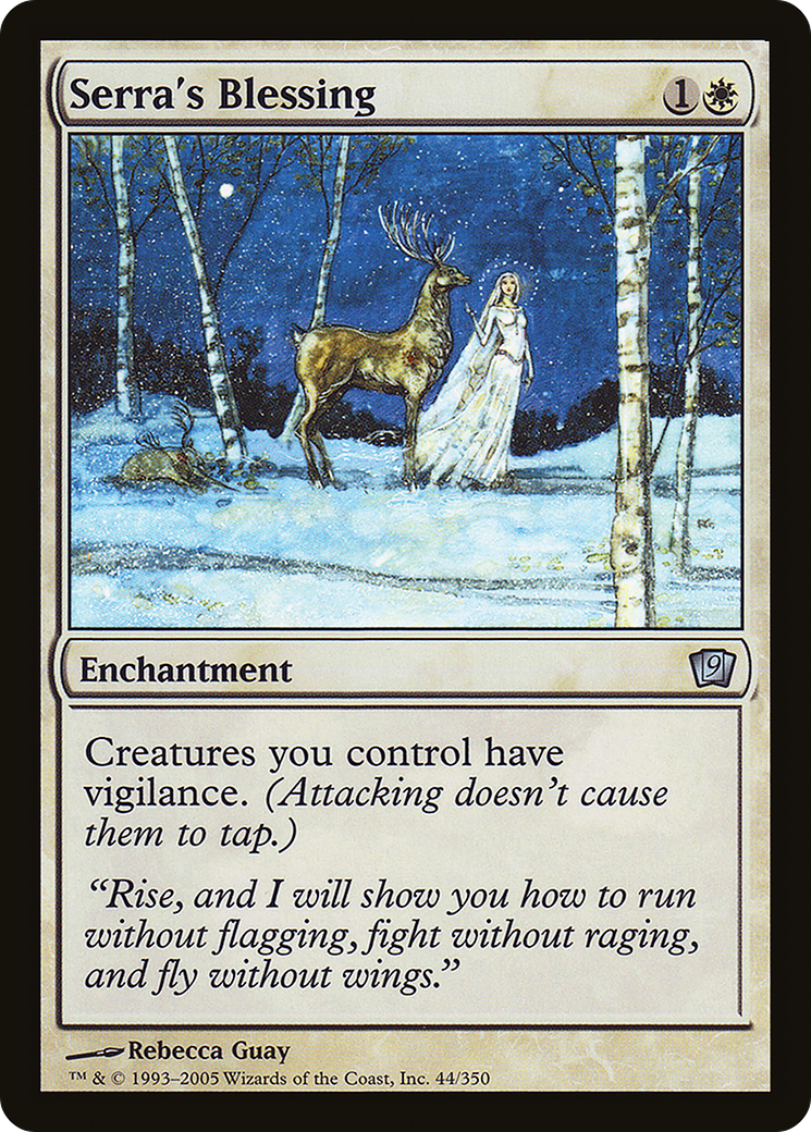 Serra's Blessing (9ED-★) (Foil)
