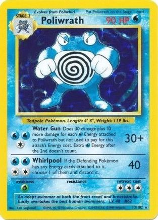 Poliwrath (BS-013) (Holofoil)