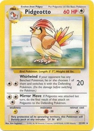 Pidgeotto (BS-022)