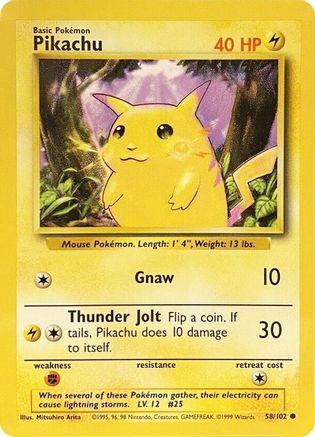 Pikachu (BS-058)