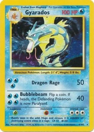 Gyarados (BS-006) (Holofoil)