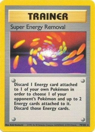 Super Energy Removal (BS-079)