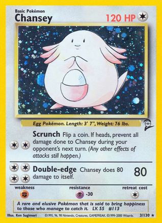 Chansey (BS2-003) (Holofoil)