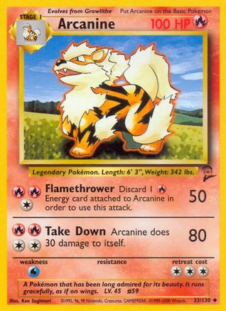 Arcanine (BS2-033)