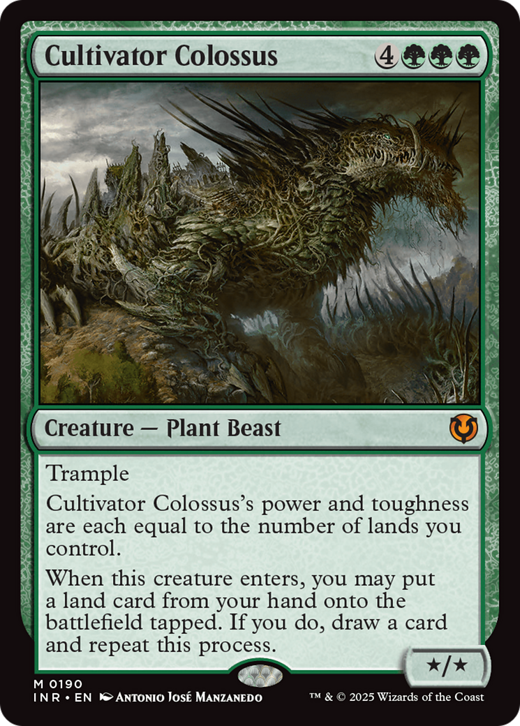 Cultivator Colossus (INR-190)