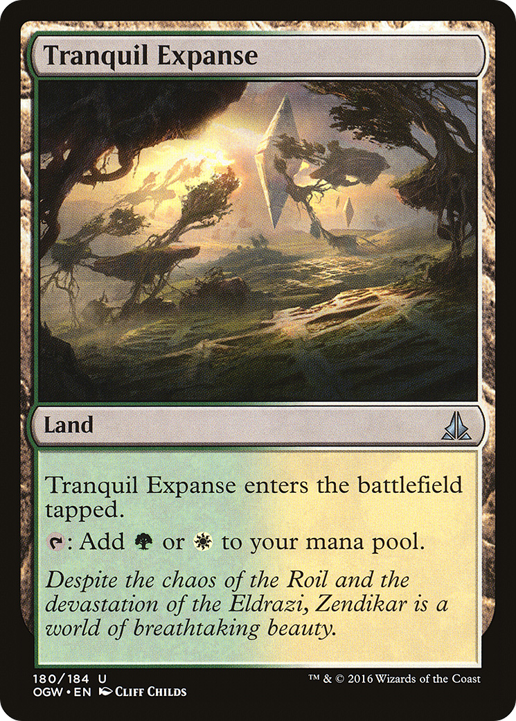 Tranquil Expanse (OGW-180) (Foil)
