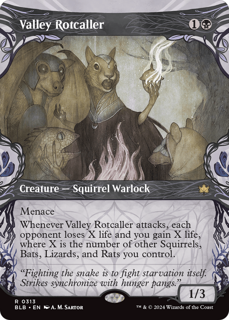 Valley Rotcaller (BLB-313) (Showcase) (Foil)