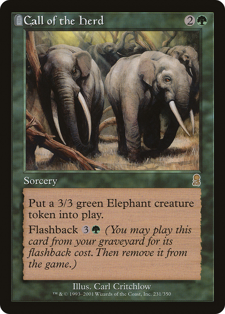 Call of the Herd (ODY-231) (Foil)