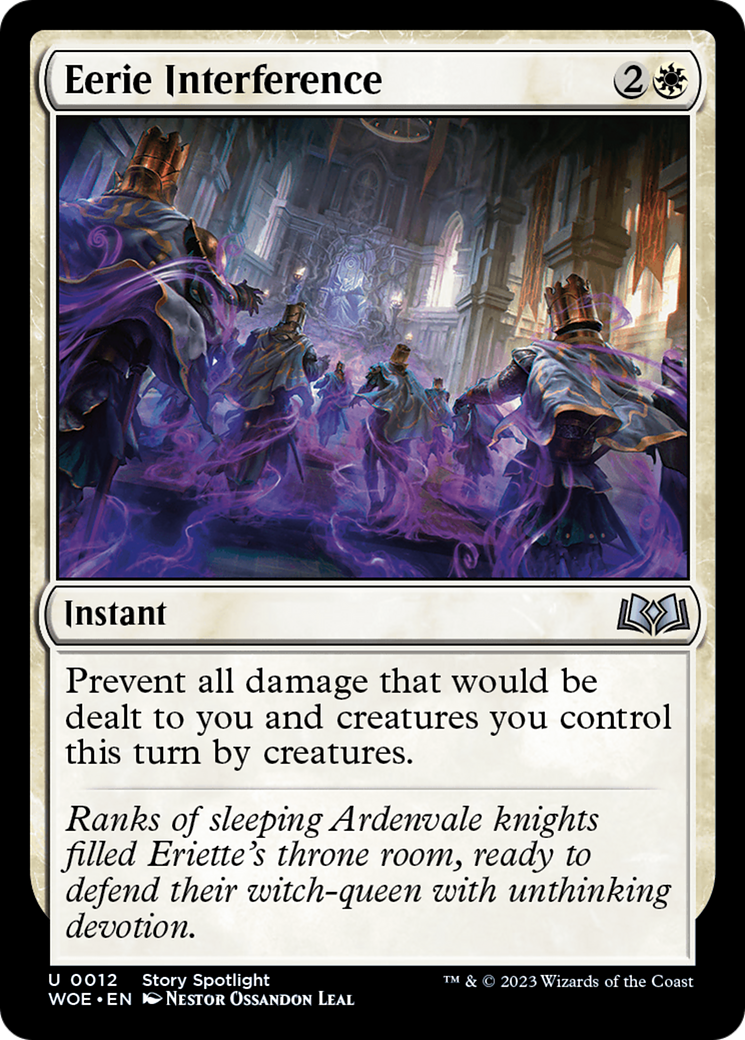 Eerie Interference (WOE-012) (Foil)