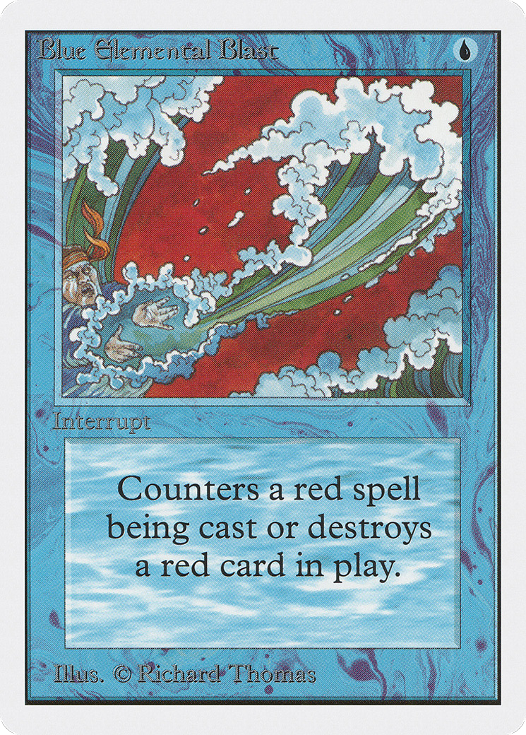 Blue Elemental Blast (2ED-050)