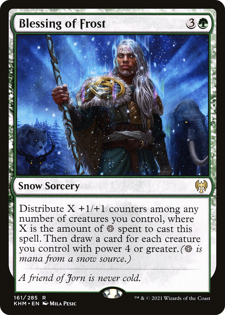 Blessing of Frost (KHM-161) (Foil)