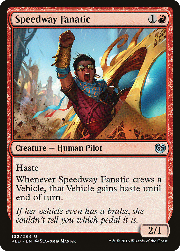 Speedway Fanatic (KLD-132)