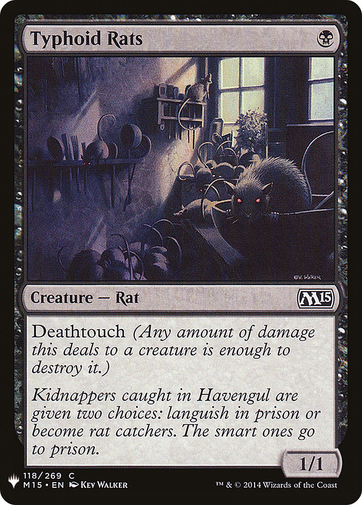 Typhoid Rats (LIST-M15-118)