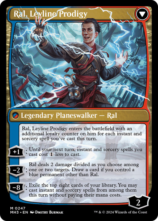 Ral, Monsoon Mage // Ral, Leyline Prodigy (MH3-247) (Foil)