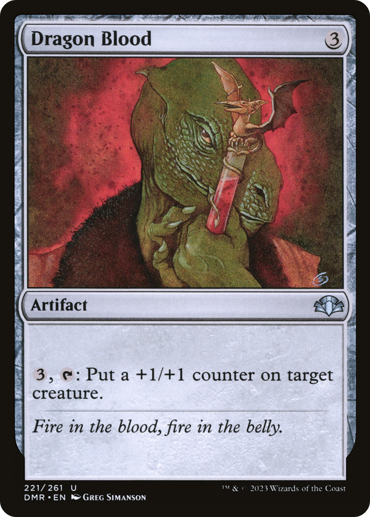 Dragon Blood (DMR-221) (Foil)