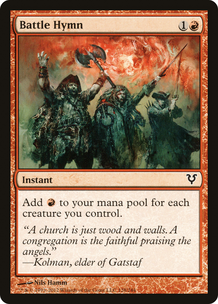 Battle Hymn (AVR-128) (Foil)