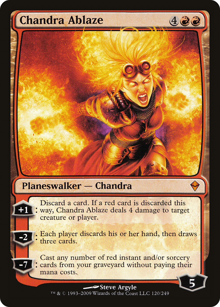 Chandra Ablaze (ZEN-120) (Foil)