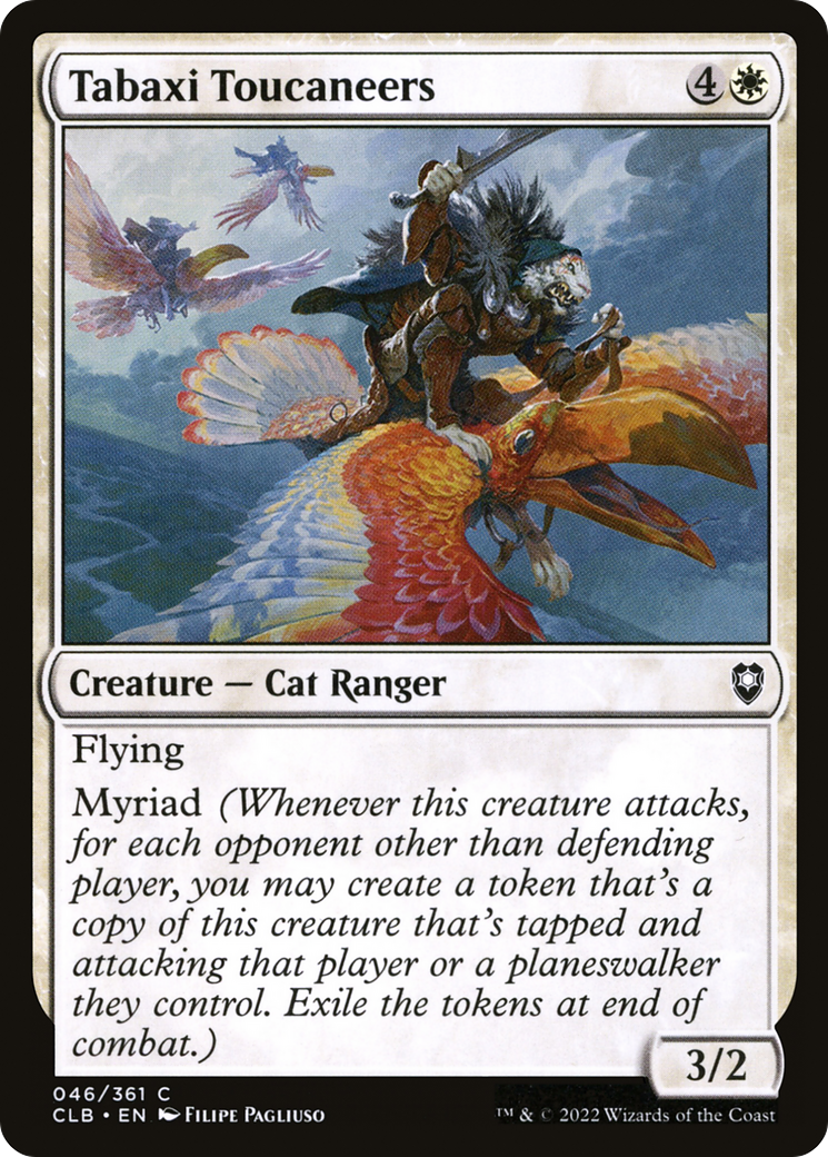 Tabaxi Toucaneers (CLB-046) (Foil)