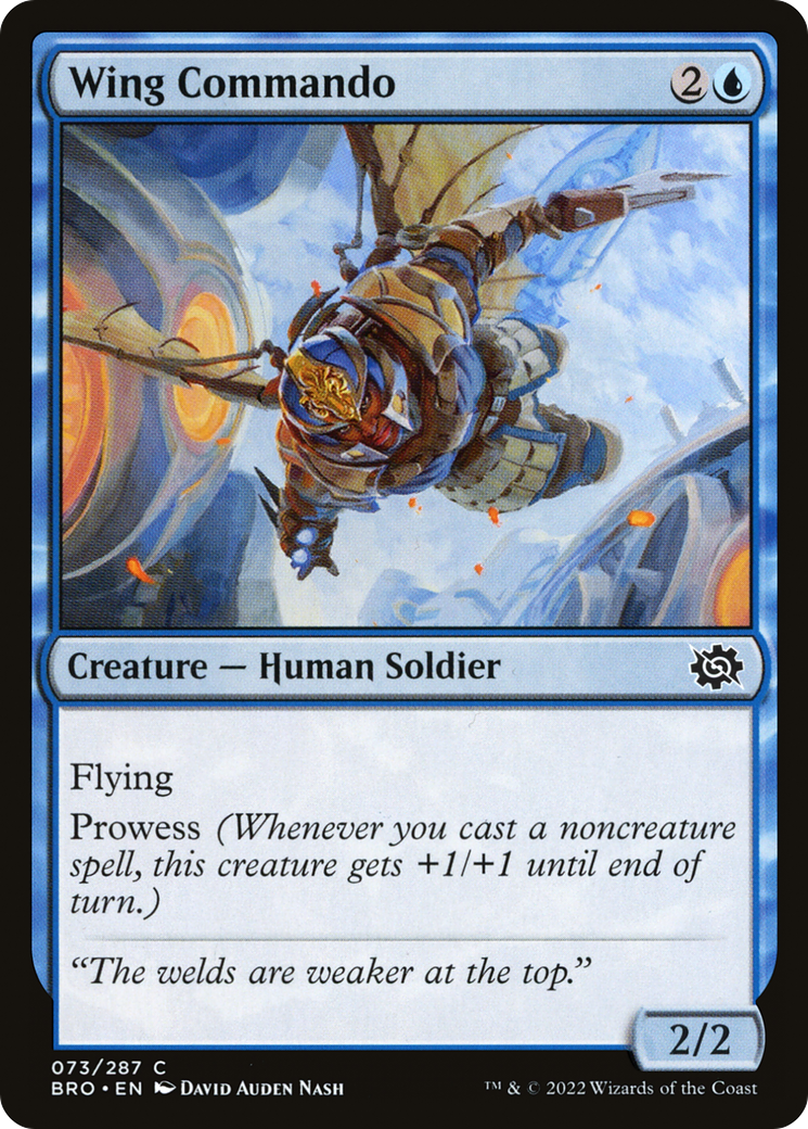 Wing Commando (BRO-073) (Foil)