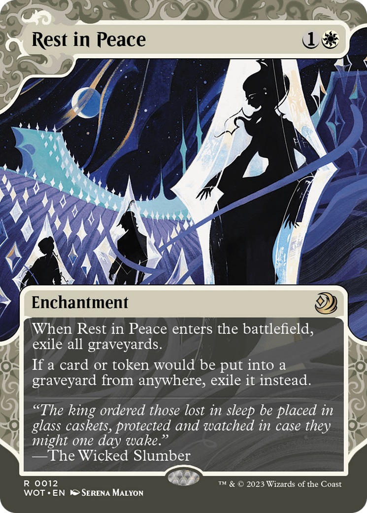 Rest in Peace (WOT-012) (Showcase) (Borderless) (Foil)