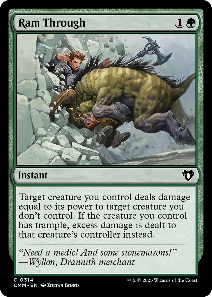 Ram Through (CMM-314) (Foil)