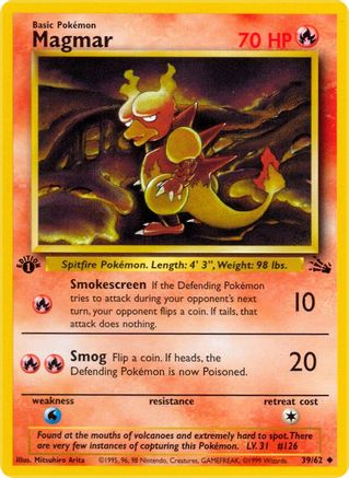 Magmar (FO-039) (1st Edition)