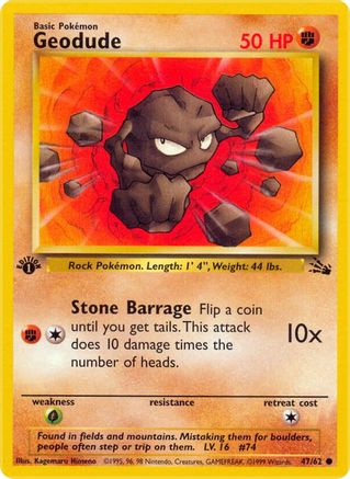 Geodude (FO-047) (Unlimited)