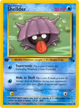 Shellder (FO-054) (1st Edition)