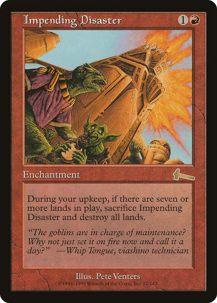 Impending Disaster (ULG-082) (Foil)