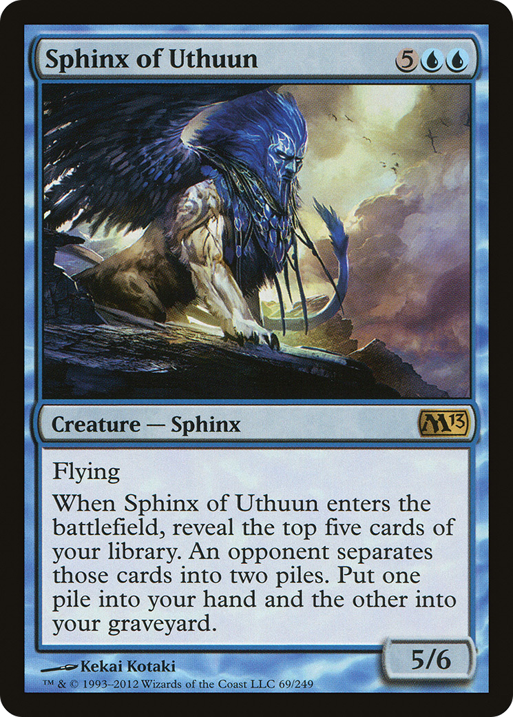 Sphinx of Uthuun (M13-069) (Foil)