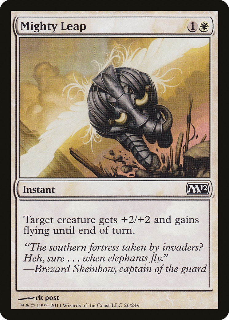 Mighty Leap (M12-026) (Foil)