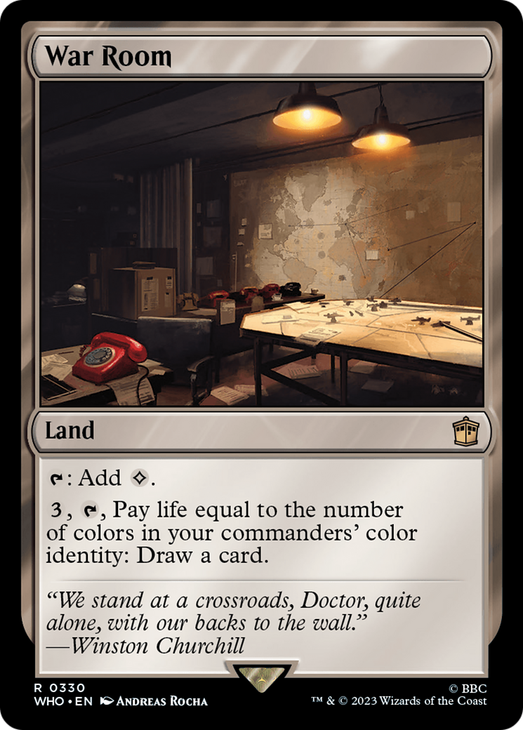 War Room (WHO-330) (Foil)