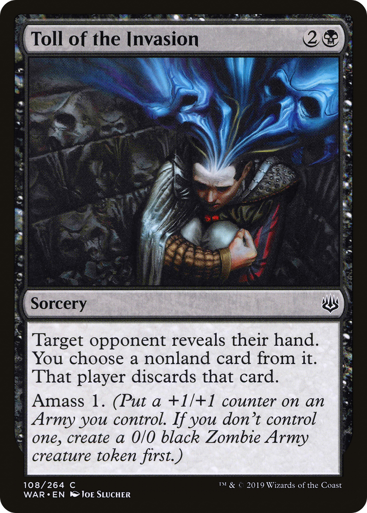 Toll of the Invasion (WAR-108) (Foil)