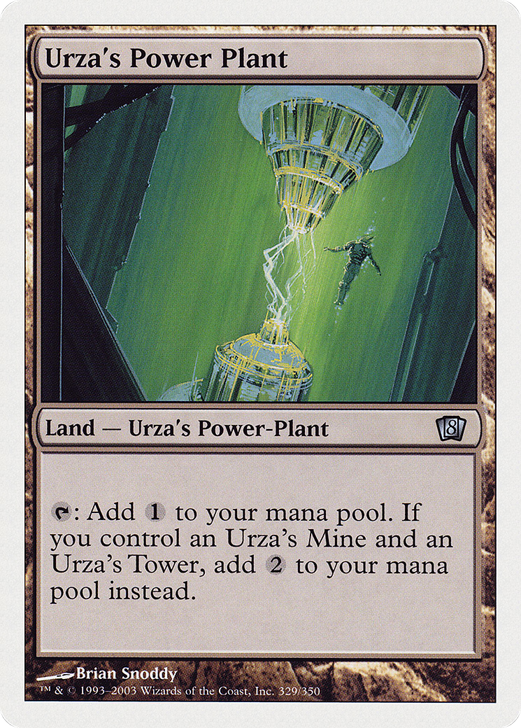 Urza's Power Plant (8ED-329) (Foil)