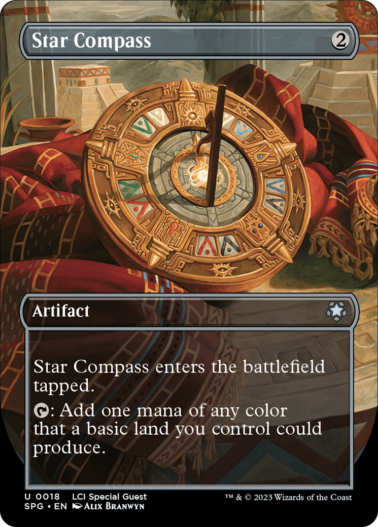 Star Compass (SPG-018) (Borderless)